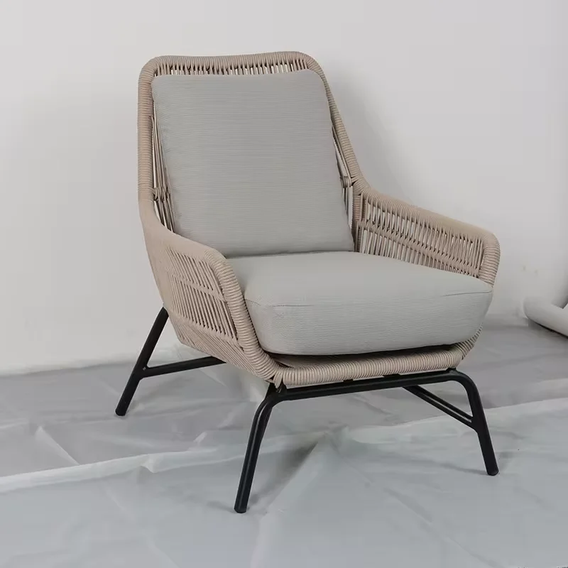 أثاث خارجي حديث من الألومنيوم مجموعة أثاث الفناء المريحة في الهواء الطلق #3