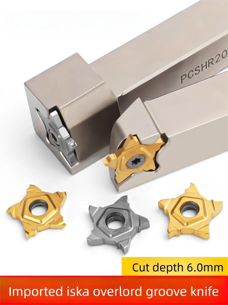 

CHENYEGOU PCHR16-24 PCHR20-24 for PENTA24N100 Pentagram insert slotting Lathe Holder CNC mechanical cutting special