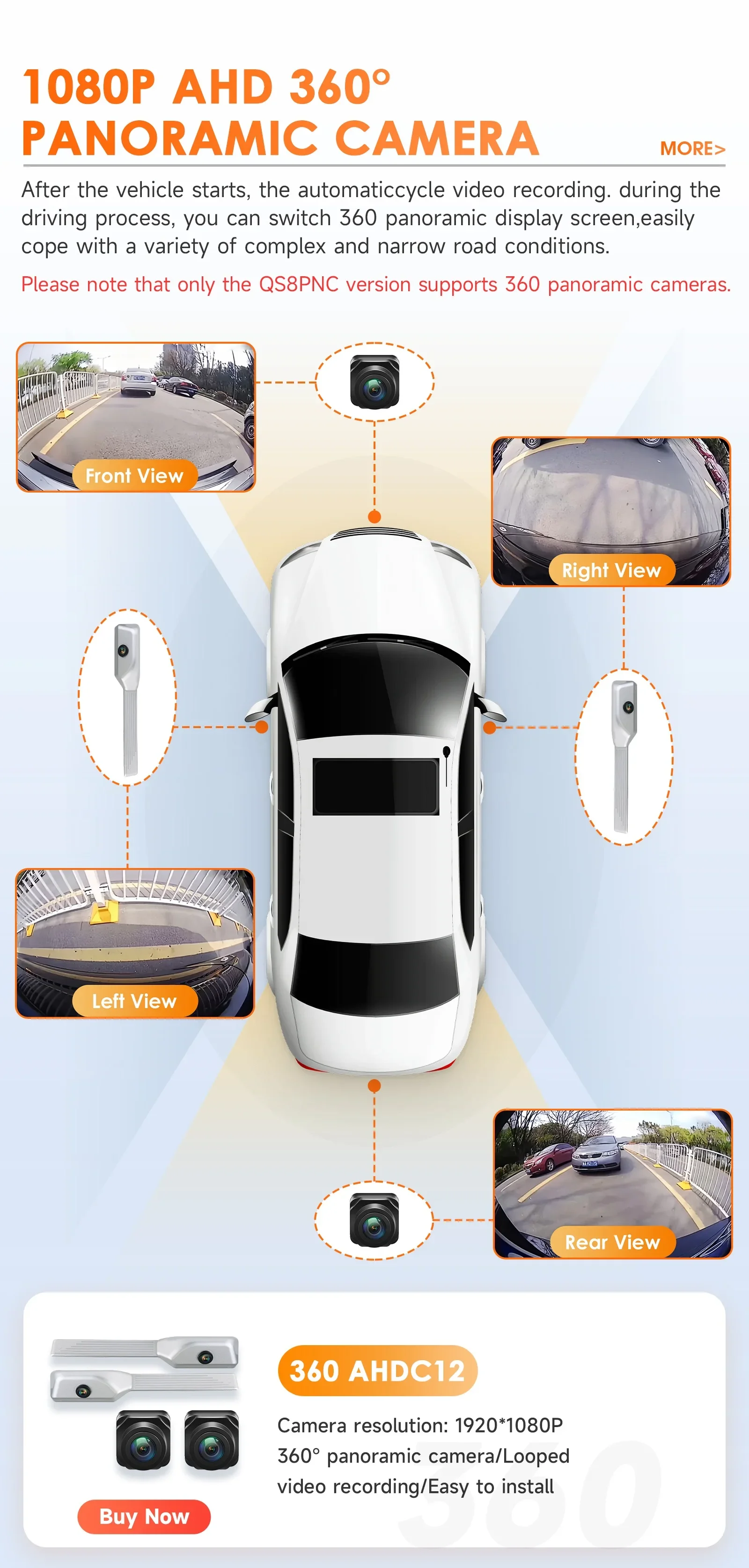 Hizpo Android 14 Auto-Multimedia-Player für Toyota Corolla Auris 2013–2016 GPS Carplay 4G AI Intelligenter Bildschirm Autoradio 360 KAM – Detail 22