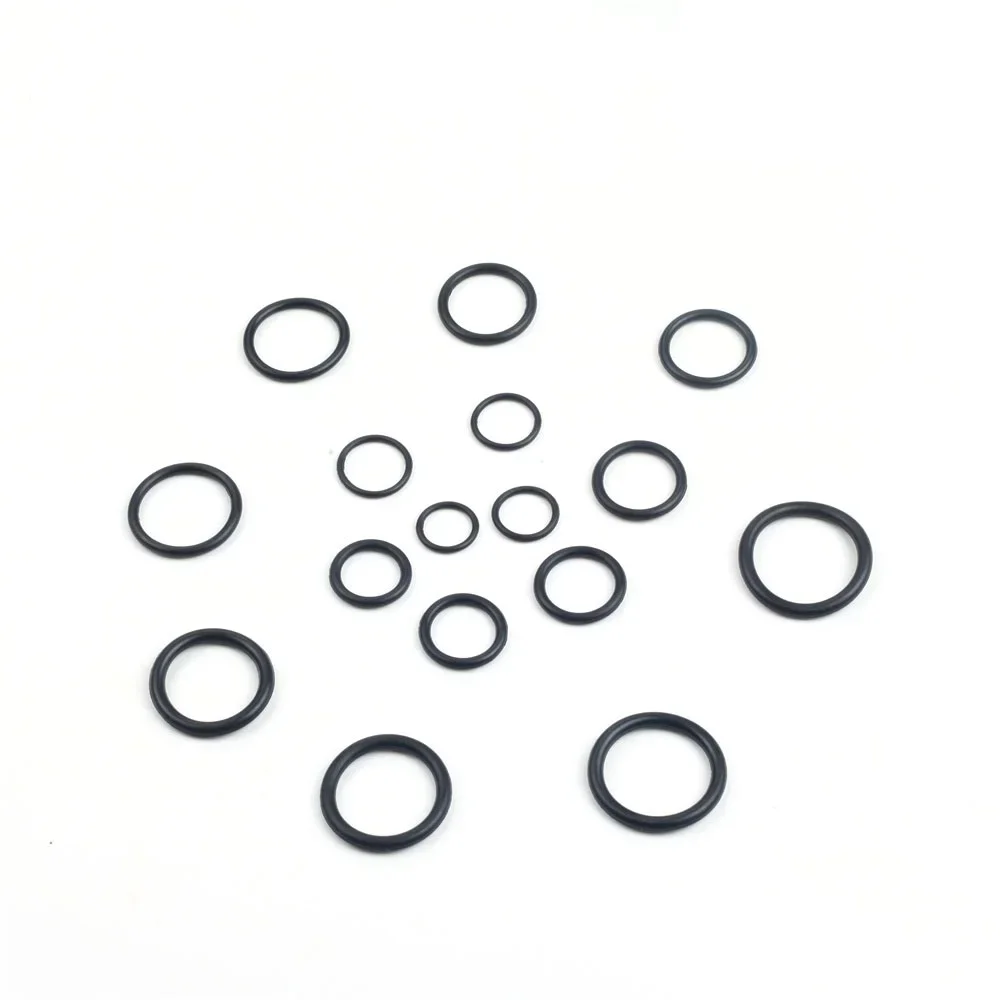 740/1200Pcs O-ring Rubber Gaskets Seal Ring Set Nitrile Rubber High Pressure O-Rings NBR Sealing Elastic Band O Rubber Rings Set