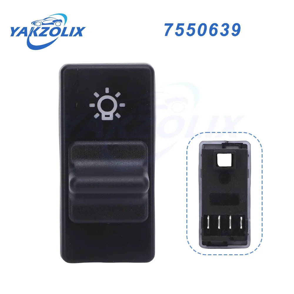 Front Headlight Control Switch Button for FIAT Panda Van 1983-2004 Car Parts7550639