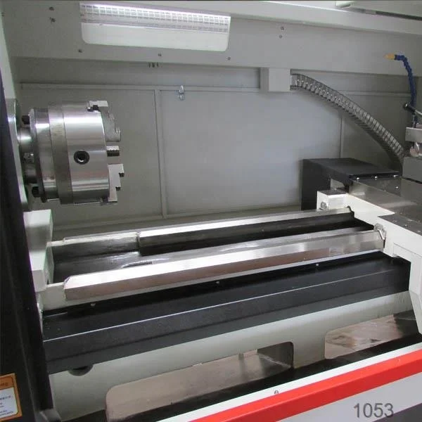 High Precision Small Simple Cnc Lathe Ck6150 Flat Bed Hine