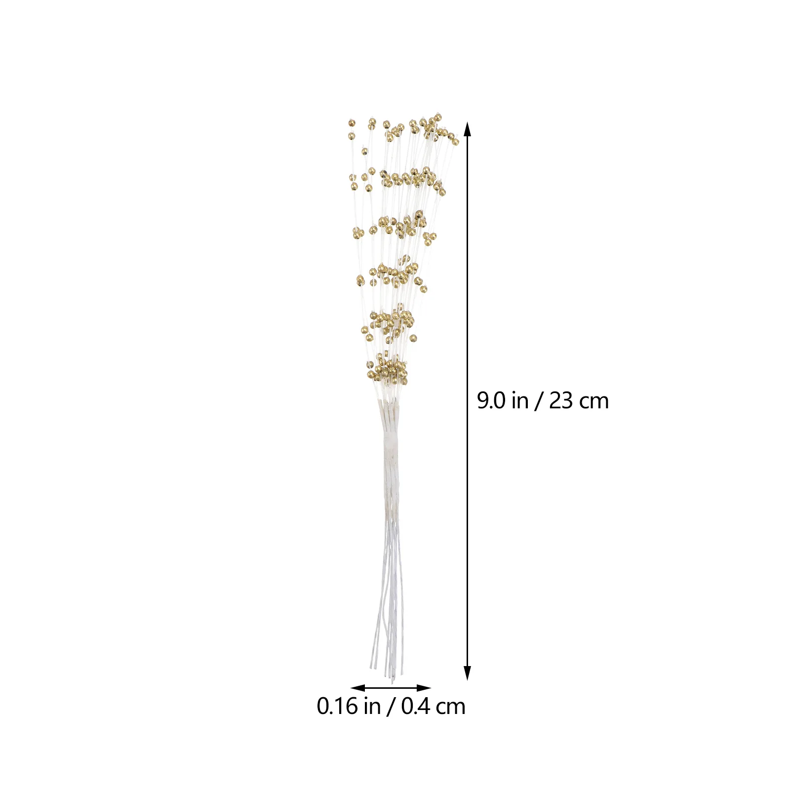 1 set di ornamenti per matrimoni, gioielli fatti a mano, perline di simulazione, perline di colore oro da 4 mm