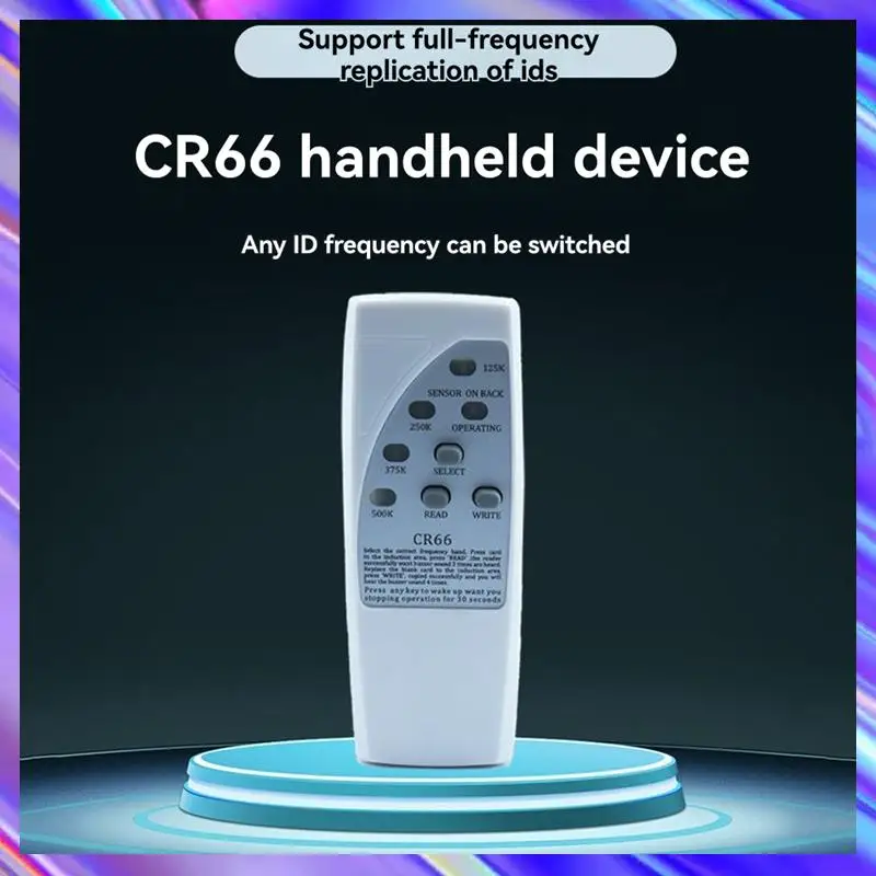 

A24U Handheld RFID Smart Chip Reader Writer +3X5200 Keychain 125Khz ID Copier Duplicator ID Tags Programmer For EM4305 T5577