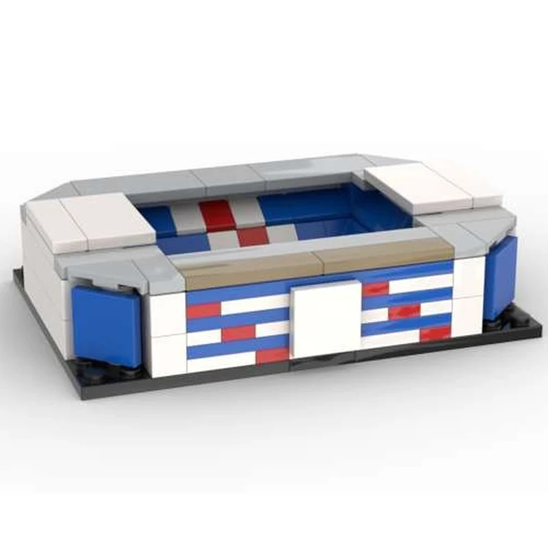 ชุดตัวต่อโมเดลอาคาร City Street View แบบ MOC สนามกีฬาเนเธอร์แลนด์ เทคโนโลยีแบบโมดูล ของเล่นประกอบสำหรับเด็ก ของขวัญวันหยุด