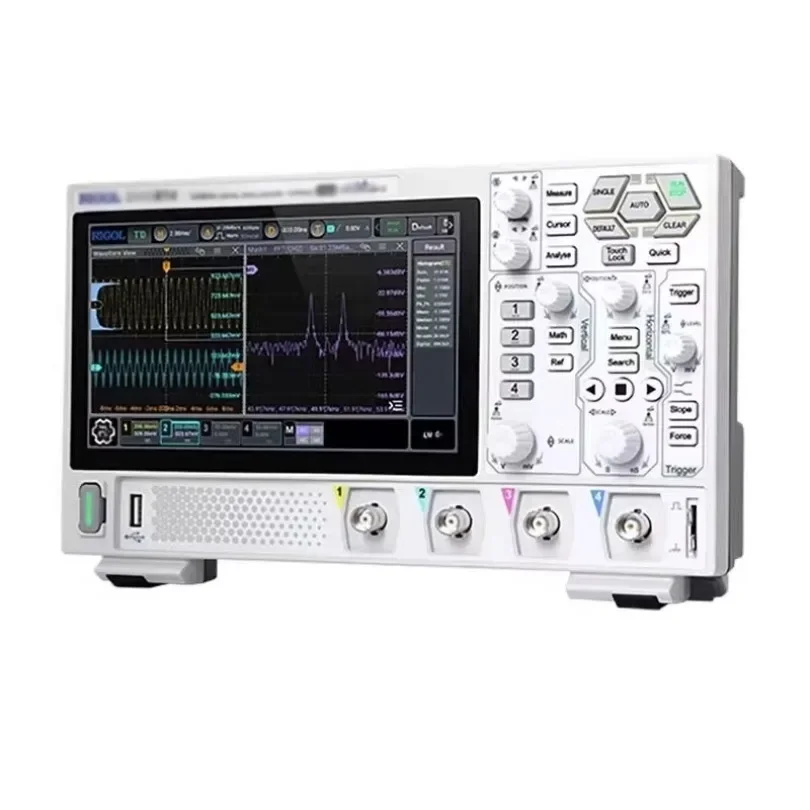1PC  RIGOL DHO812 100MHz 2-Channel 12Bit Portable High Resolution Digital Oscilloscope 7-inch Touch Screen with 2PCS 150MHz Prob