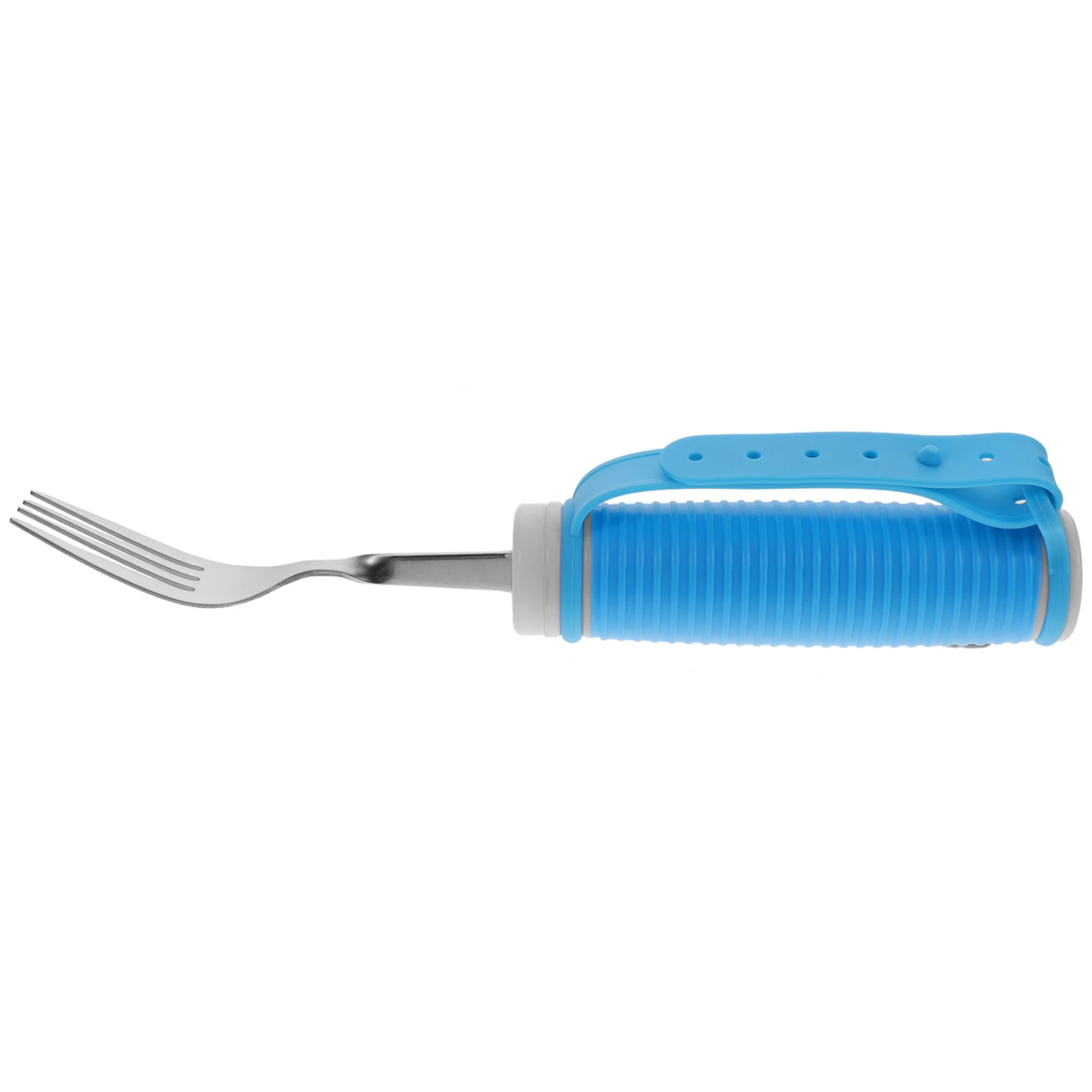 

Elderly Eating Fork Convenient Disabled Utensils Compact Adaptive Portable Daily Use Wear Resistant Stainless Steel Lightweight