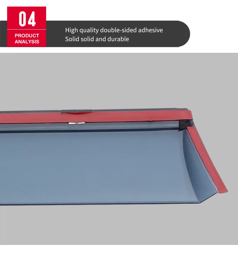 4Pcs Window Visor For Mazda 2 / Demio Sedan MK3-DL 2015-2019 Weathershield Sun Rain Deflector Guard Car Window Deflector - view 6