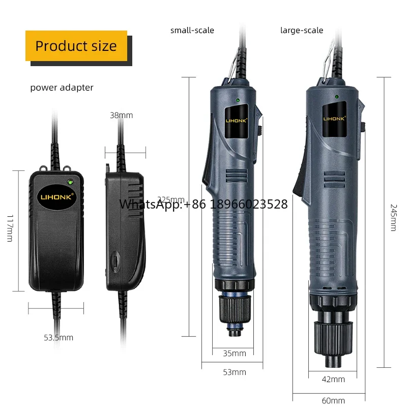 Industrial Torque Adjustable Fully Auto Semi Automatic Electric Screwdriver Precision Screw Driver for Assembly