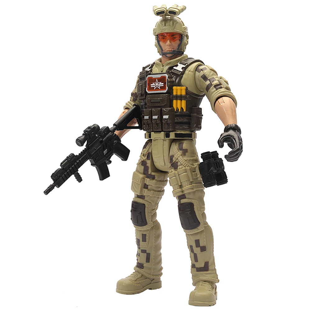 4D Master Action Figures Fun Storm Series Special Forces Military Model Creative DIY Children's Puzzle Toys Children's Day Gift