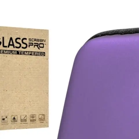 1Pc Storage Bag + 2Pcs Protective Film + 2Pcs Keycaps For R36S/R35S/RGB20S Game Console view 2