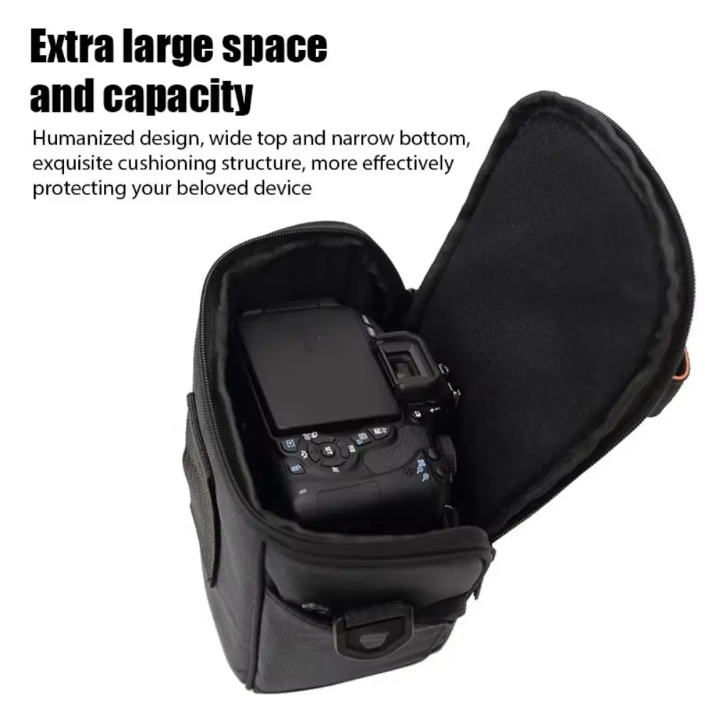 Single Shoulder DSLR Camera Bag Insert Partition Scratch-proof Photography Bag Portable Protective Cover Camera Handbag