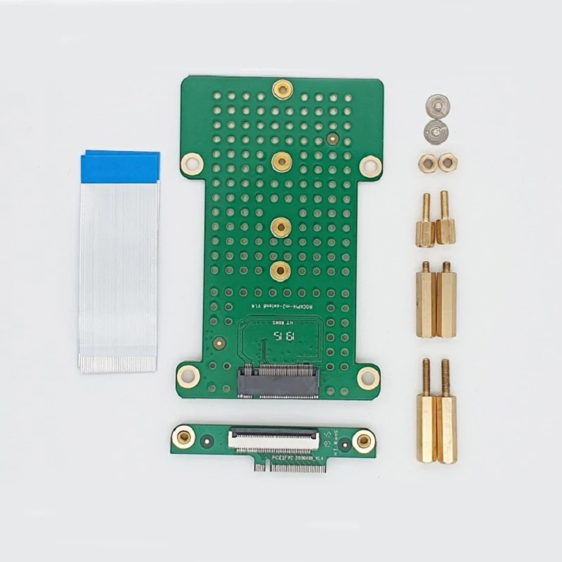 Placa de desarrollo Rock Pi 3/ROCK Pi 4, nueva versión dedicada, versión extendida, tablero de dirección M.2