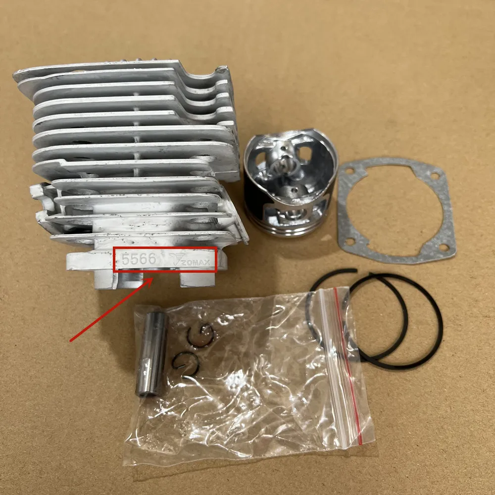 ZMC5566 45.2mm Cylinder piston ring Circlip kit For ZOMAX 5566