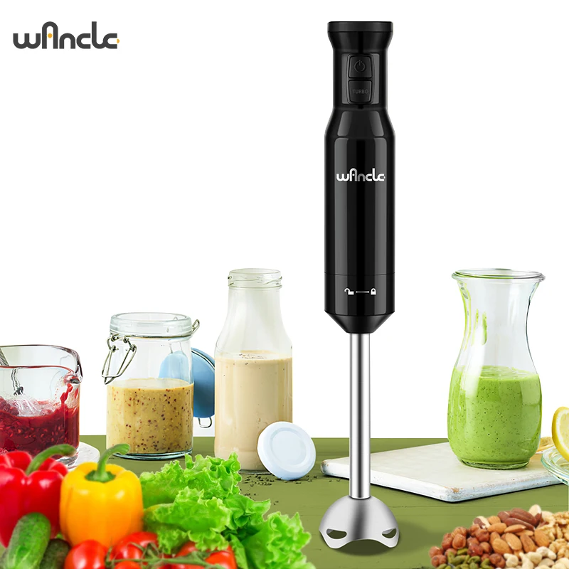 Wancle Immersion Hand Blender Multifunctional Electric Kitchen Mixer 600W Handheld Blender for Baby Food Vegetable Grinder