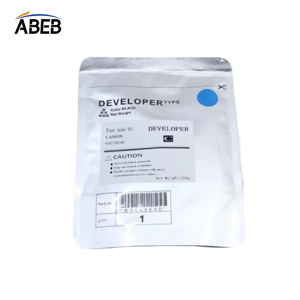 1 حقيبة/240 جرام مسحوق المطور لكانون iR ADV C5840 C5850 C5860 C5870 جودة عالية متوافق الواردات الحديد الناقل #5