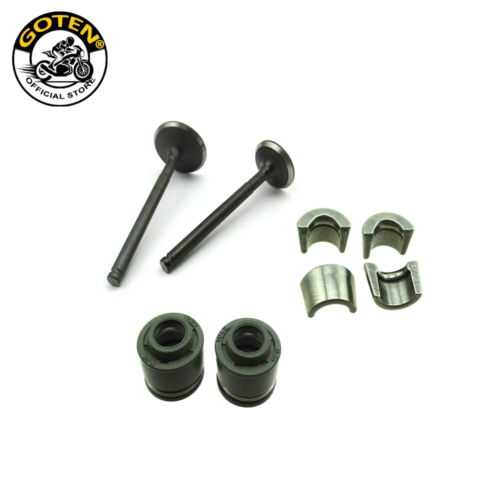 سيقان صمام عادم بمدخل جوتن ، صمام Z155 ، سيقان ساق لدراجة Zongshen YX x 160cc ، دراجة حفرة 23: 28 #3