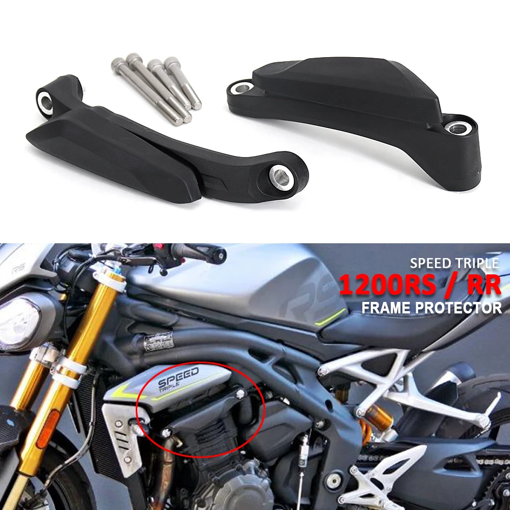 For SPEED TRIPLE 1200 RR RS Engine Protection New Motorcycle Frame Slider Falling Crash Protector For Speed Triple 1200RS 1200RR