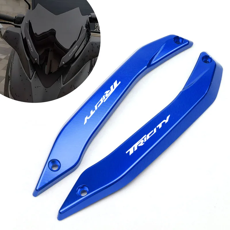 Motorcycle accessories Windshield Windscreen Bracket Bar Stent Deflector Guard Decoration Cover For TRICITY 300 2020-2021