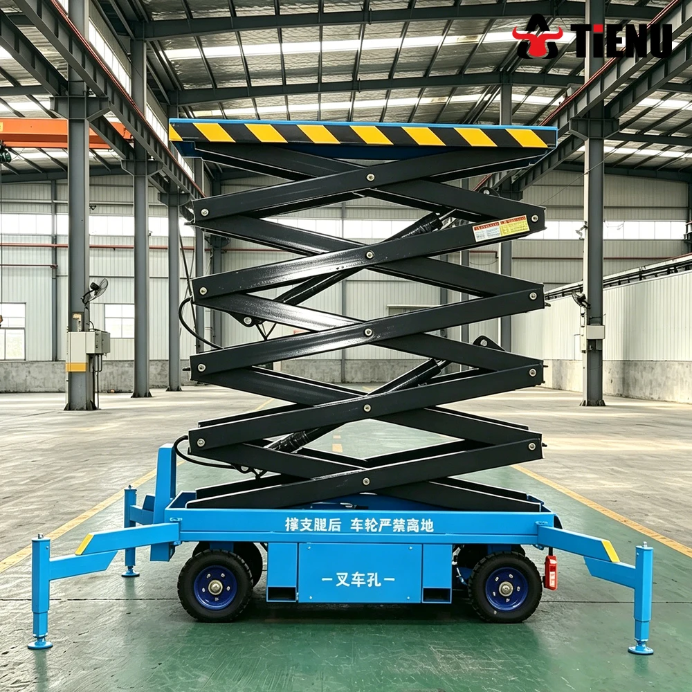 Electric Aerial Work Platforms Tracked Self Propelled Aerial Work Platforms, and Self Propelled Tracked Scissor Lifts.