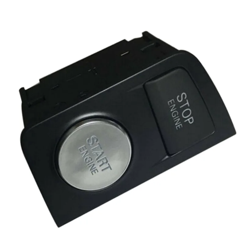 ABSQ-1 шт., кнопка запуска и остановки двигателя, черный и серебристый ABS автомобиль для A6 C6 S6 RS6 2009-2011