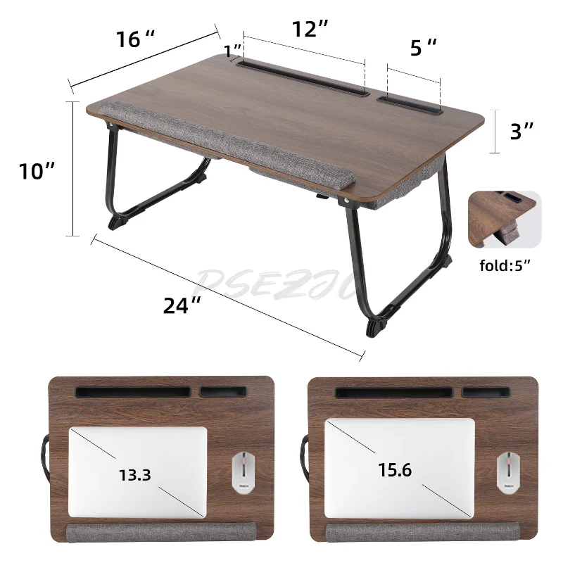 Multifunctional Lap Table Bed Small Table Foldable Table Lazy Notebook Stand