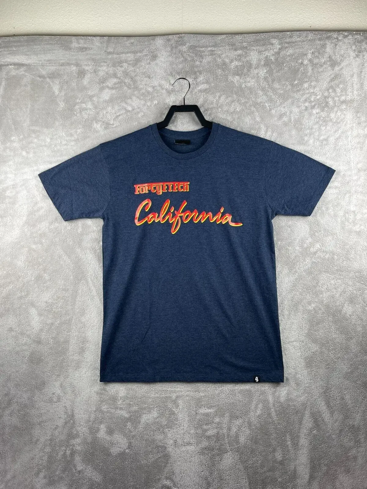 Forty Fifth California F45 Xlvth T Shirt Heather Blue