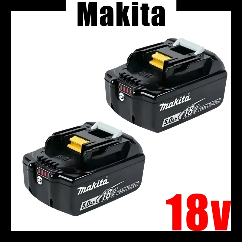 100% Original Makita Battery, 6.0Ah Rechargeable Battery 18V, Replacing Makita BL1830B L1840B L1850B L1860B, Power Tool Battery