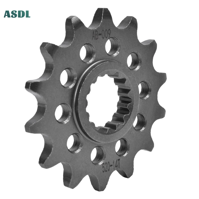 520-14T 520 14Tooth Motorcycle 20CrMnTi Front Silent Sprocket for KT/M 200 250 300 450 500 520 525 EXC Enduro XC-W For KT/M ATV