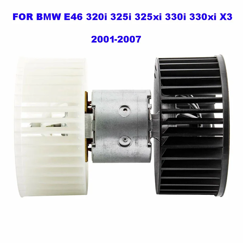 

HVAC Blower Motor Fan Assembly For BMW E46 320i 325i 325xi 330i 330xi X3 01-07