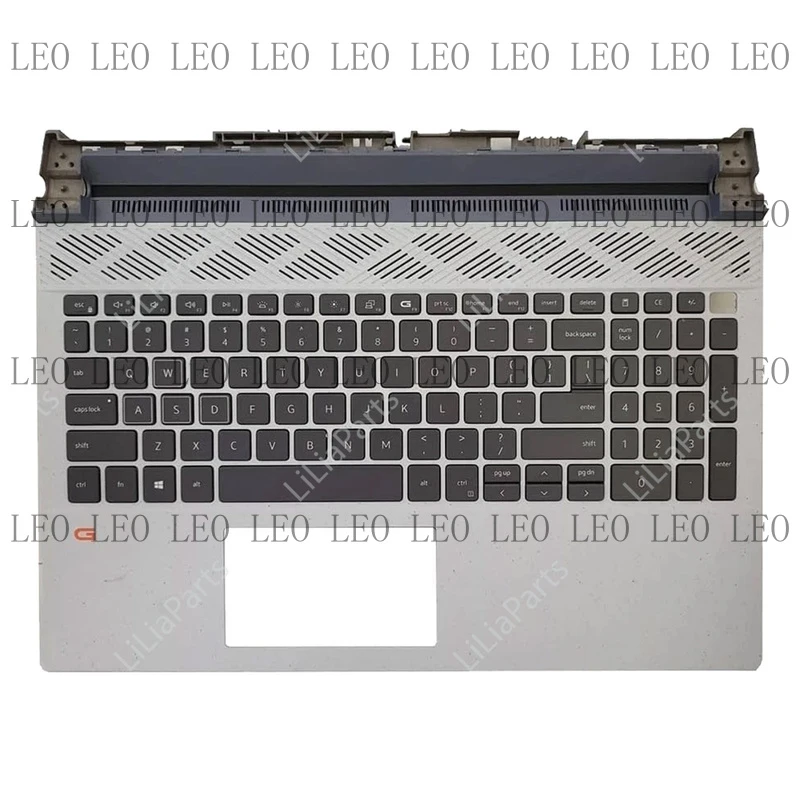 

AA For DELL G15 5520 5521 5525 Palmrest Keyboard Top Case RGB Backlit 09YDP0 Shell