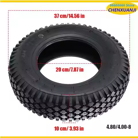 NEW Vacuum tire 4.80/4.00-8 Trailer tire High speed tire 4.00-8 Inner tube Agricultural vehicle heavy tire