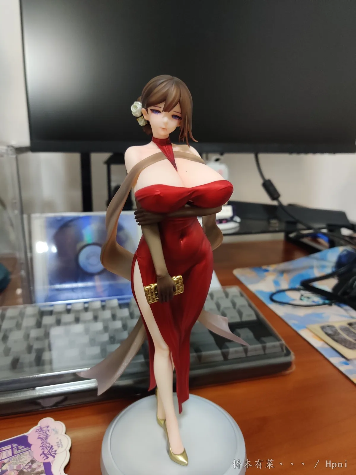 متوفر في المخزون هواية ساكورا HSK زوجة مثير امرأة ناضجة 25 سنتيمتر الشكل أنيمي نماذج لعبة دمية زخرفة الزخرفية تحصيل