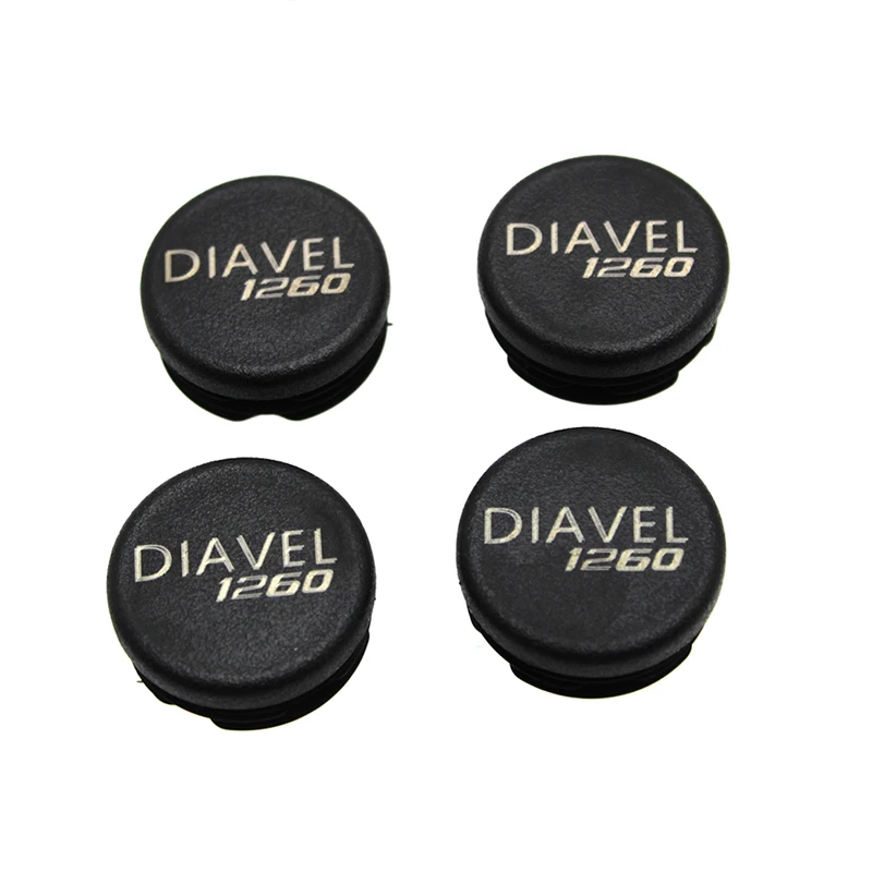 4PCS Chassis Plugs Fit For Ducati Diavel 1260 / S / Lamborghini 2019-2022 Frame Hole Cover Caps Plug Decorative Frame Cap Set