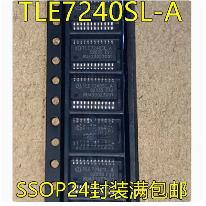 

10PCS/LOT TLE7240SL-A TLE7182EMXUMA1 TLE7244SL-A SSOP24 Automotive BCM Computer Commonly Used Vulnerable Driver Chips