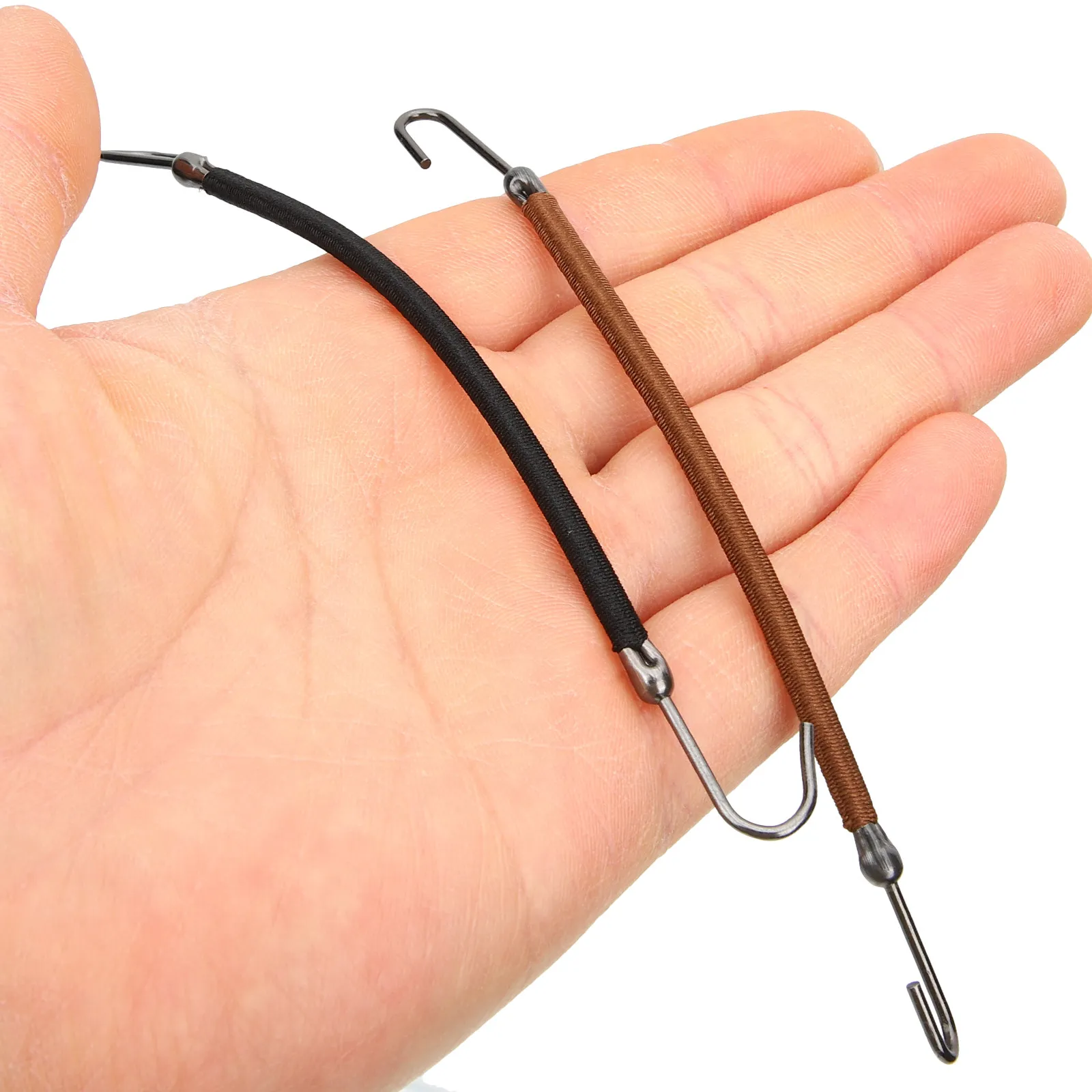 

20pcs Ties Hook Rope Thick Scrunchies Ponytail Holders Elastic Bungee Hair Tie Long Short Hair Daily Use Styling Accessories