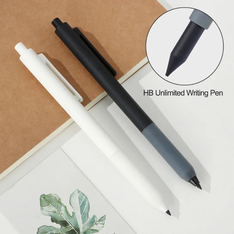 Inkless Pen Long-lasting Art Sketch Painting Tool No Ink Eternal Pencil Unlimited Writing Office Stationery Durable Eco-friendly