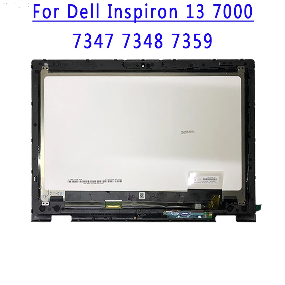 DP/N 09T7WM 5XFD10511X 13.3inch 1920x1080 FHD 30PINS EDP LCD Screen Touch Assembly For Dell Inspiron 13 7000 7347 7348 7359 P57G