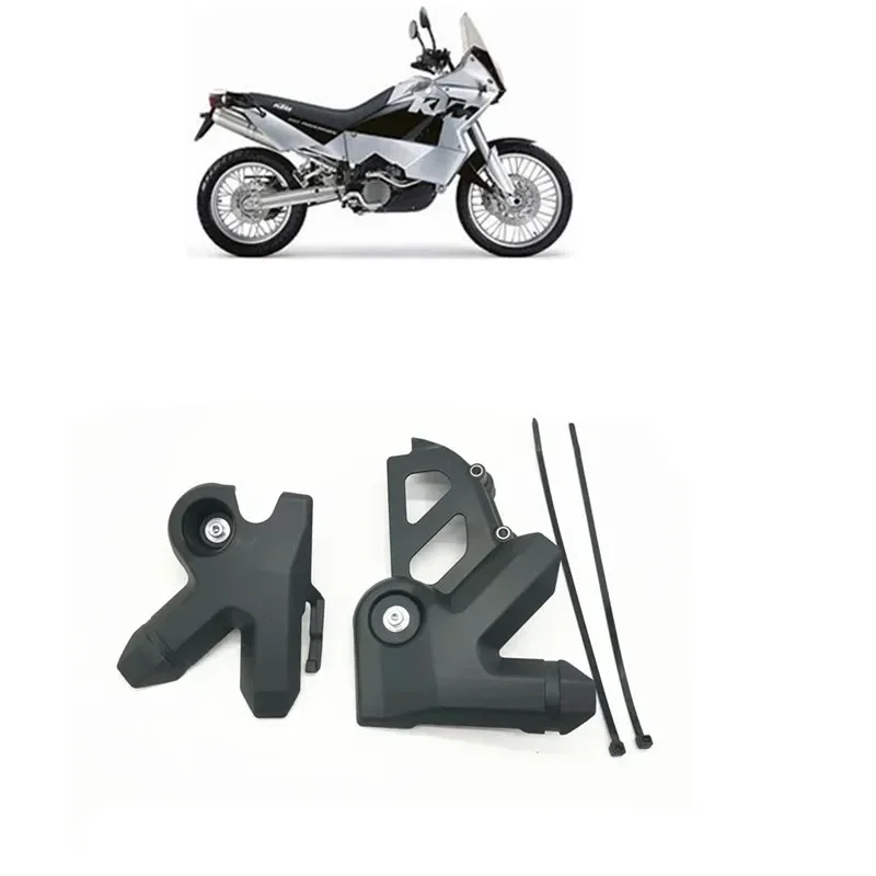 

Для KTM 950 990 DUKE ADV ADVENTURE 2003-2012 LC8 аксессуары для мотоциклов, защитный чехол для бампера, черный-1, мотоцикл
