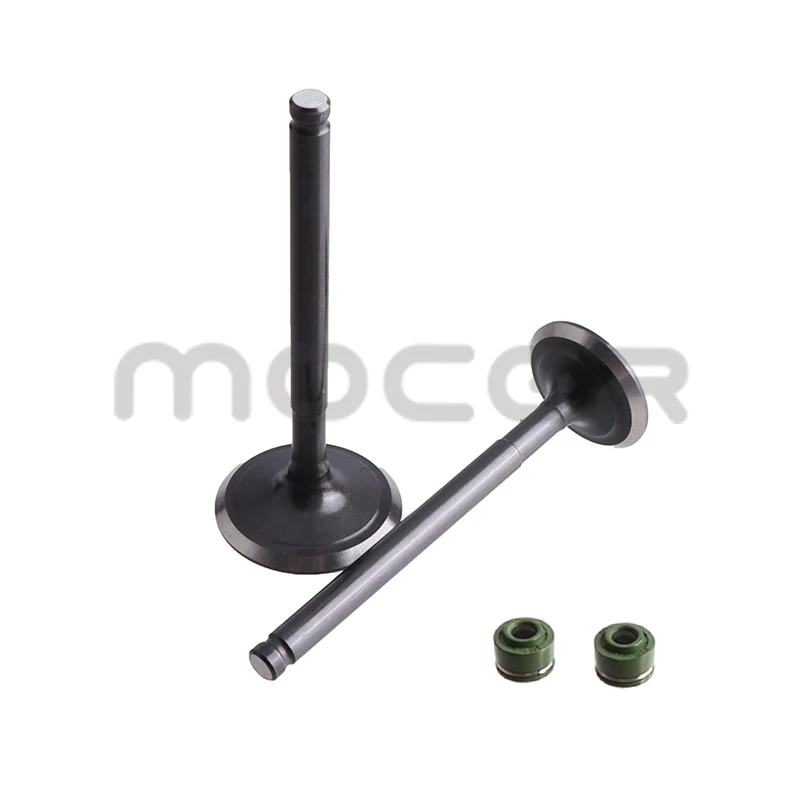 Motorcycle YX140 150 160 Valve Oil Seals and Valve set Cylinder Head Valve Kit YinXiang 140CC 150CC YX160 Engine spare parts