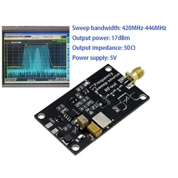 433MHz signal source Digital frequency sweep source Image signal isolation source RF module UHF
