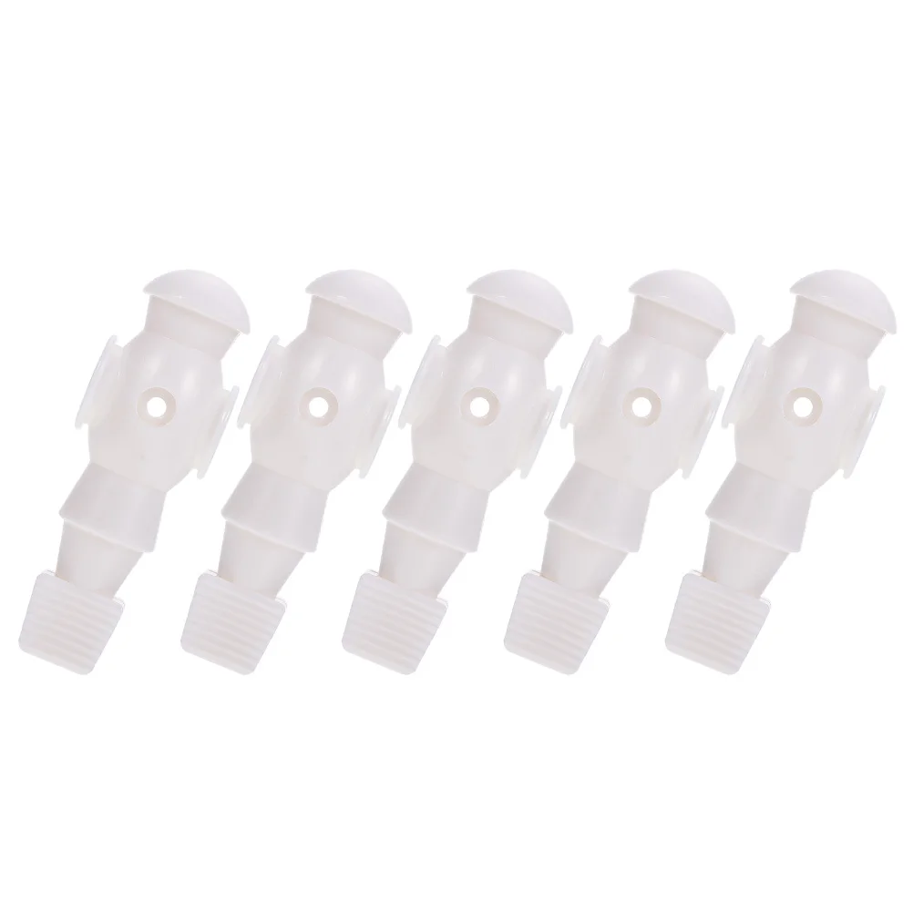 

5 шт. фигурок игроков для настольного футбола, сменные, из смолы, прочные, для настольного футбола, настольных видов спорта и развлечений