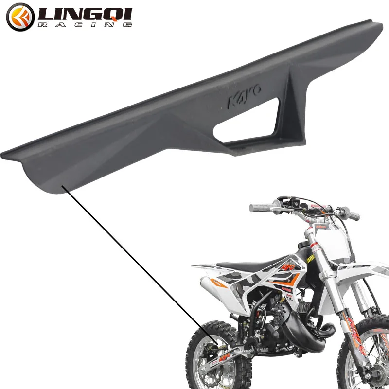 Motorcycle Parts Chain Guards Cover Case Protector Shell Sprocket Frame Guard For KAYO TS90 Pit Dirt Bike Off Road Accessories