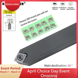 1pc SCMCN1212H09 SCMCN1414H09 SCMCN1616H09 External Turning Tool Holder CCMT Carbide Inserts Lathe CNC Cutting Tools Set