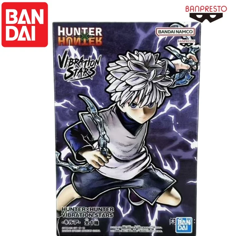 バンダイ 在庫あり オリジナル バンプレスト キルア・ゾルディック ドール 新品 箱入り アクションフィギュア アニメ周辺機器 キャラクター ガレージ