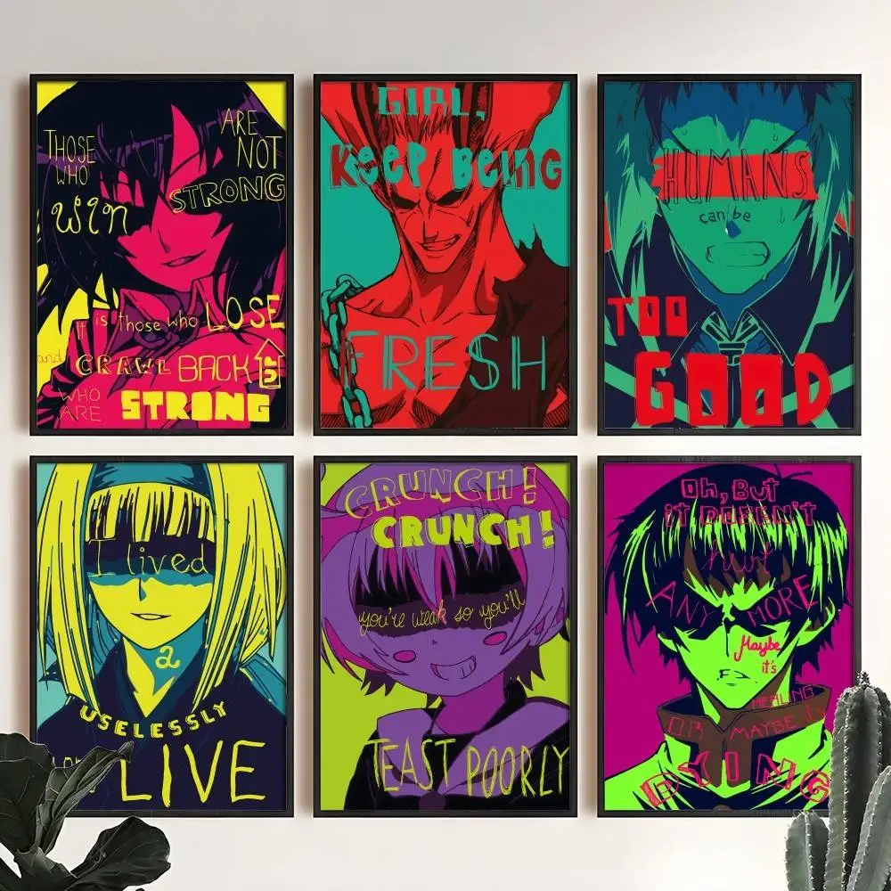 

Campus Comics M-Medaka BoxS Poster Wall Art Print Art Suitable For Living Room Bedroom Bar Parlor Home Decoration Gift