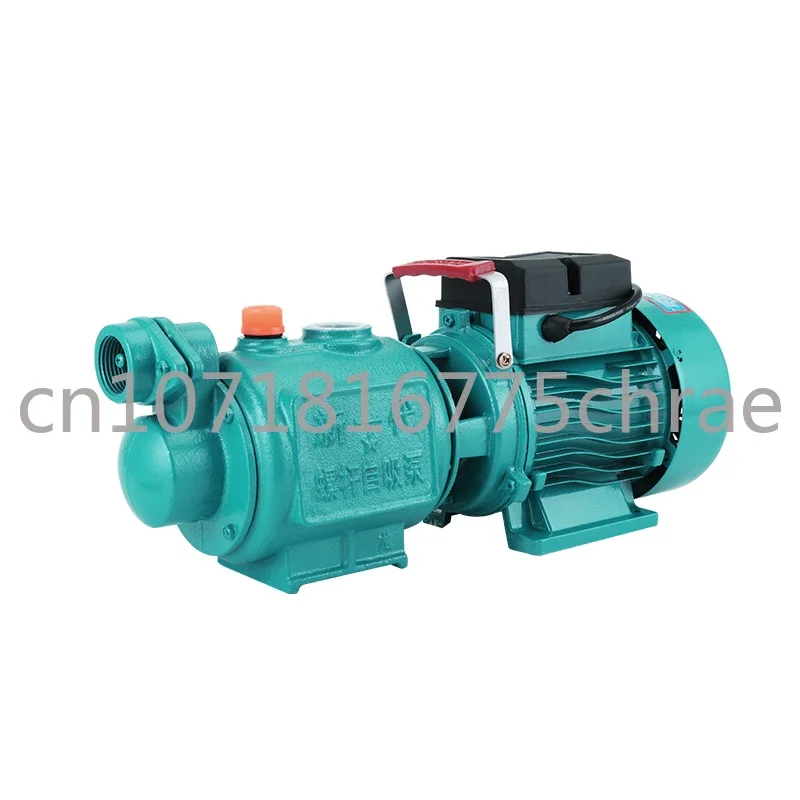 Full-Automatic Screw Booster Pump 220V Household Water Pump Suction Well Impeller Stainless Steel Self-Priming Pump