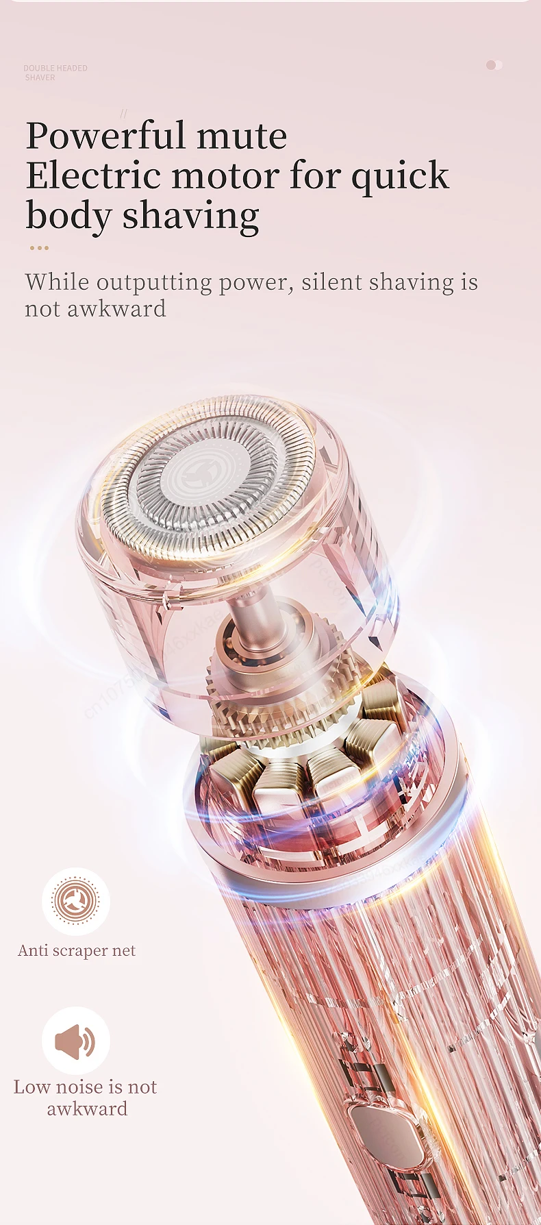 Veloura Smooth Body Trimmer detail