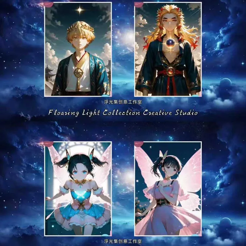 Fuguangji Demon Slayer vente en gros Collection déesse Tanjirou Kamado Nezuko personnage Doujin CCG cadeaux pour garçon loisirs d'anniversaire