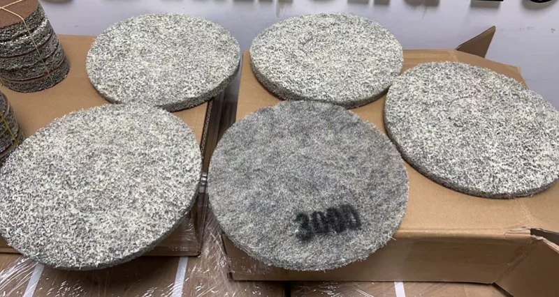 21 inch diamond polishing pad